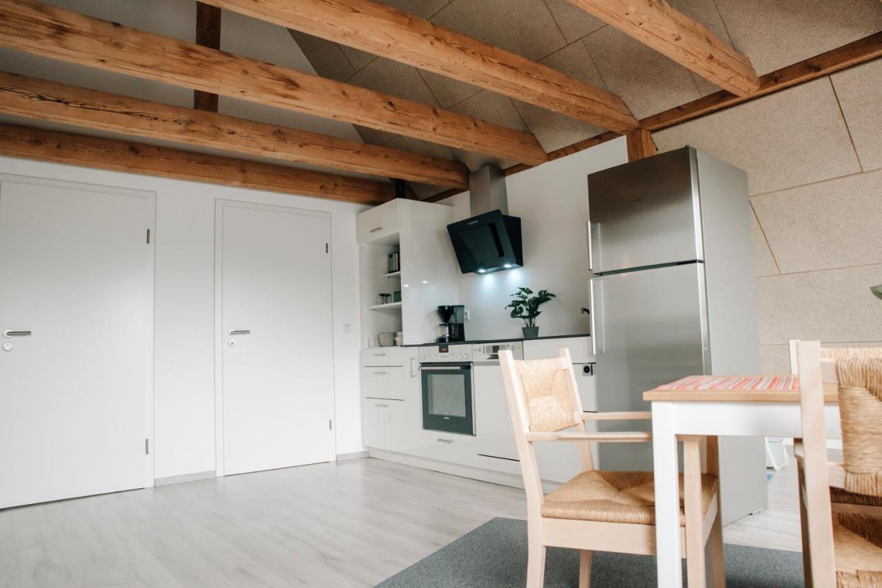 Ferienwohnung Am Federsee Bad Buchau Exterior foto